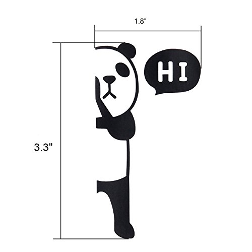 Bouti1583 2 Pcs Switch Sticker, Cute Cartoon Panda Wallpaper, Creative Personality Wall Stickers For Kids Living Room Office Decoration #TOP2