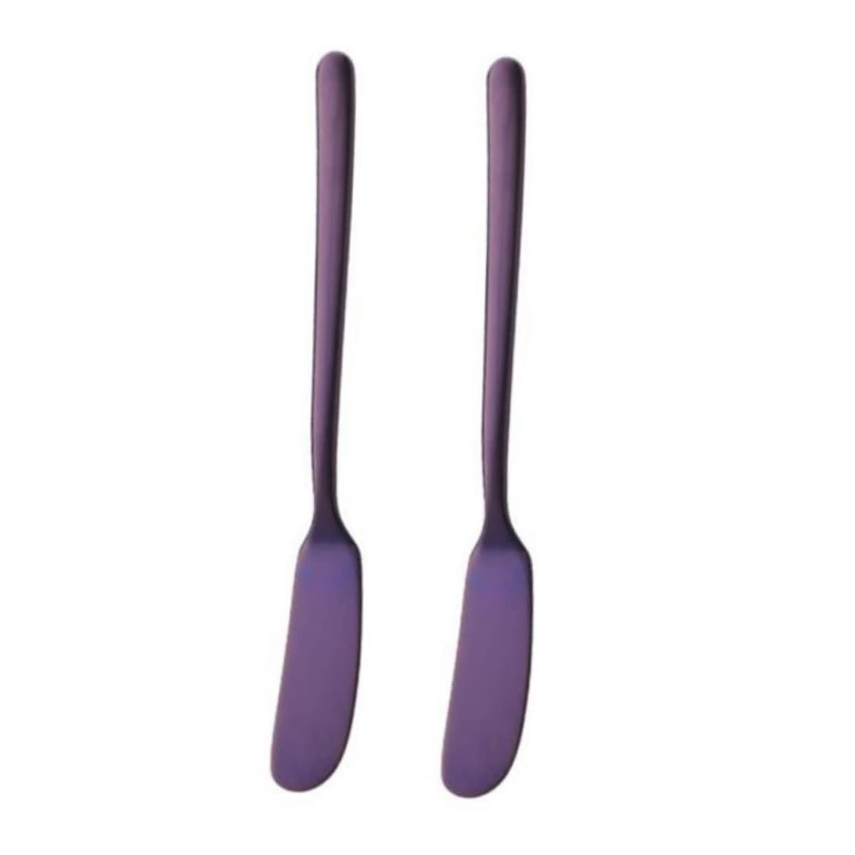 MOLUCKFU 2sets Cheese Butter Cutter Wiping Jam Blade Cheese Blade Multi-purpose Stainless Steel Kitchen Tool 2pcs*2