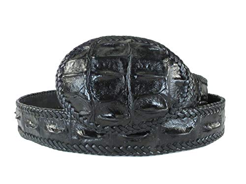 Genuine Crocodile Skin Leather Handmade Cowboy Belt 46