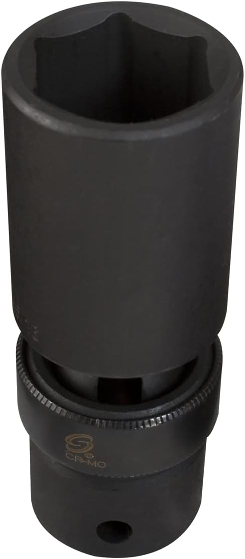 Sunex 215umd 1/2-Inch Drive 15-mm Deep Universal Impact Socket