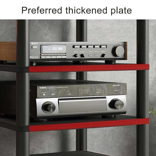 Support multimédia audio vidéo à structure ouverte pour aération Hi-Fi