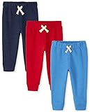 The Children's Place Baby Single and Toddler Boy Active Fleece Jogger Pants 3-Pack, at SEA/Cupids...