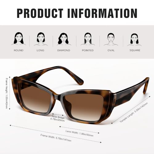 Image of JASPIN Rectangle Sunglasses for Women Men Trendy Y2k Retro 90s Sun Glasses UV Protection Cool Square Frame