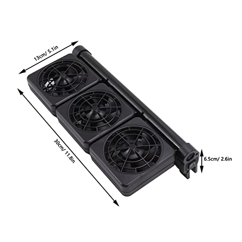 Ventilador de refrigeración para acuario HEEPDD de 2 velocidades 8