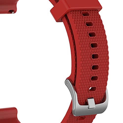 CALANDIS Soft Silicone Watch Strap/Band With Quick Release Pins 22Mm