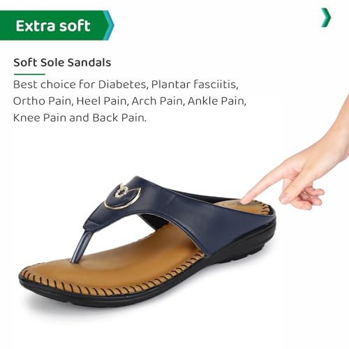 Image of ORTHO JOY Fancy doctor Slipper for women | Fancy Comfortable & Stylish Ortho Slipper for women