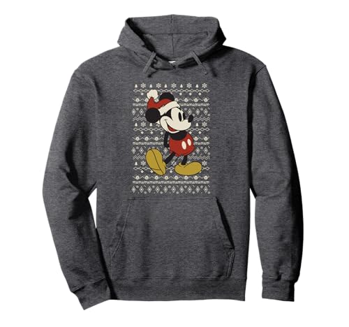 Sweat à capuche Disney Holiday Classic Santa Mickey pour Noël
