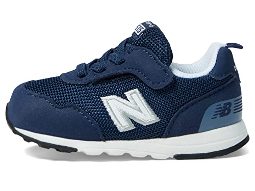 New Balance Kid's 515 V1 New-b Hook and Loop Sneaker, Nb Navy/White, 3 X-Wide Infant4