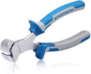 SPEEDWOX End Cutting Pliers 6 Inches Carpenter Pincer Wire Cutter Pilers End Nipper Cutting Pliers End Cutting Precision Pliers High Leverage Cutting Pliers Nail Remover Tool 