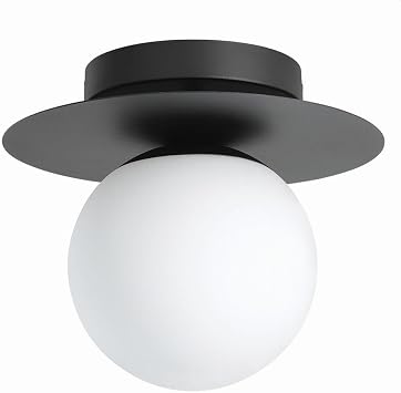 Eglo Lighting 205631A Arenales - 1 Light Flush Mount-9 Inches Tall and 10.83 Inches Wide,