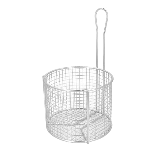 Panier à frites de qualité alimentaire en acier 304 robuste de 21 cm - 7