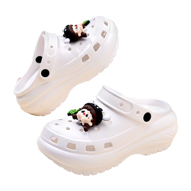Image of Sliders for Women /Girls Platform Sandals | Lightweight & Stylish Cushioned Rubber Flats Slides | Open Toe Comfortable, Anti-Skid, Waterproof Flip Flops Slipper for Women