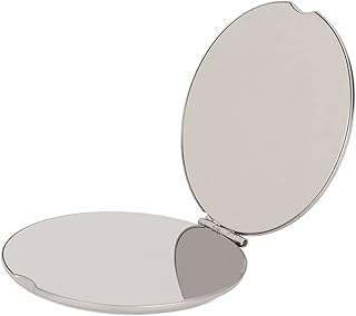 Compact Makeup Mirror for Men, Dual-Sided Fol...