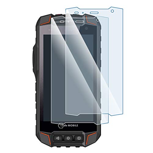 KARYLAX   Protector de pantalla de cristal flexible, dureza 9H, antiarañazos, protector para smartphone i.safe IS520.1 (pack x2)