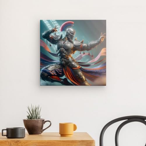Toile murale motif dansant Wedecored S Man finition soignée