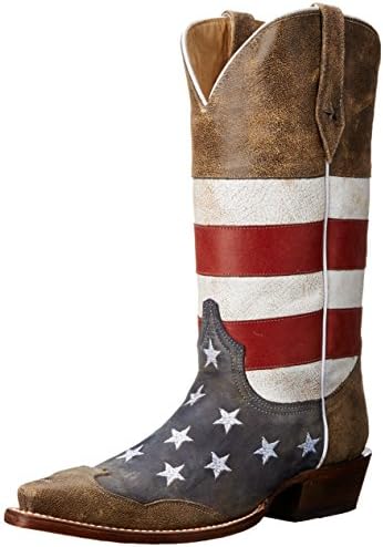 Roper Mens America Boot, Brown, 11 D