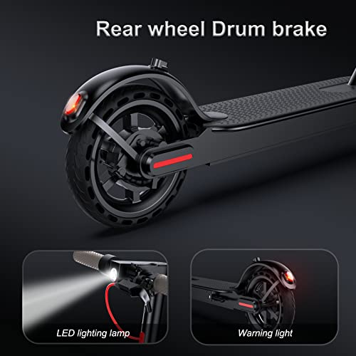 Aovowheel Es7 Electric Scooter Adults, 8.5" Solid Tires, 350W Motor, 25 Miles Range, 17 Mph Folding Commuter Electric Scooter For Adults #TOP7