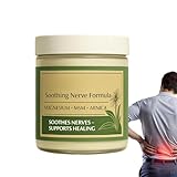 Muskelcreme Für Den Körper – Beruhigende Massage-Entlastungslotion Zur Unterstützung Des Muskelkomforts, Nicht Fettende, Schnell Einziehende Feuchtigkeitsformel Mit Kühlender Wirkung, Schmerzlindernde