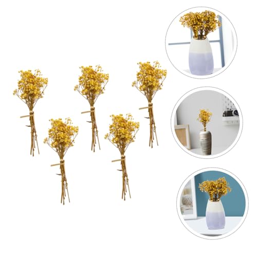 5 unidades ramilletes naturales secos de flor Gypsophila miniatura 4