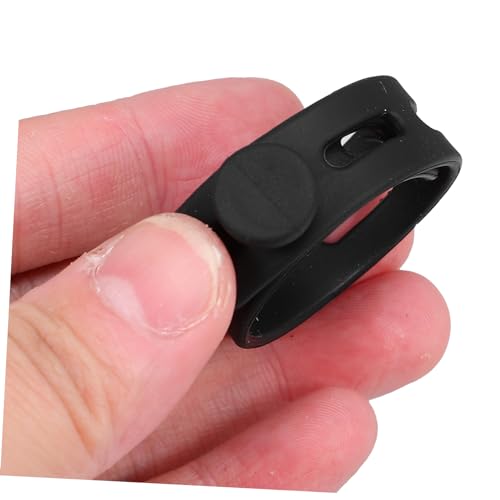 Angoily 20 piezas organizadores de cables con correas de silicona reutilizables para escritorio miniatura 5