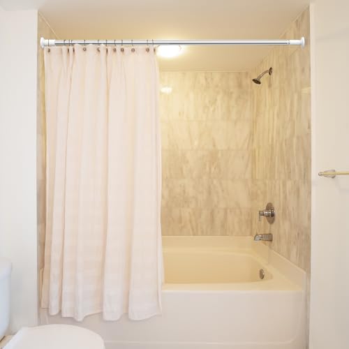 ZOCONE Tension Shower Curtain Rod No Drilling 51-128 In, Stainless Steel by ZOCONE - Used condition - Image 6