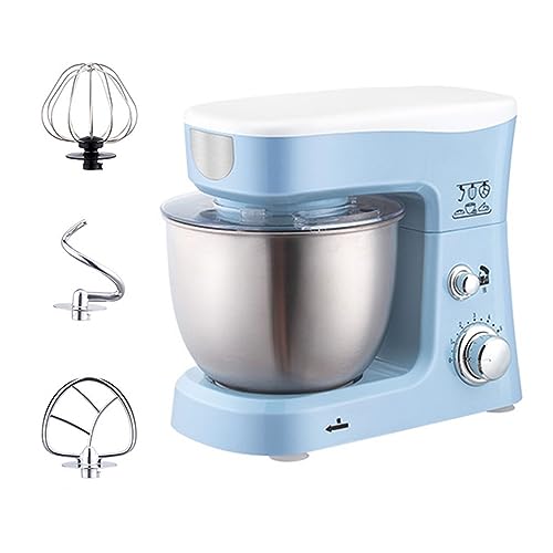 Electric Stand Mixers for Baking 6 Speeds Food Mixer 3.5 Litre Mixing Bowl & Splash Guard Includes Beater,for Cake, Batter, Bread, Desserts and More 600W, Dough Hook & Balloon Whisk