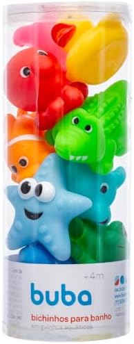 Buba, Bichinhos Para Banho Amiguinhos Aquaticos - 10 Un