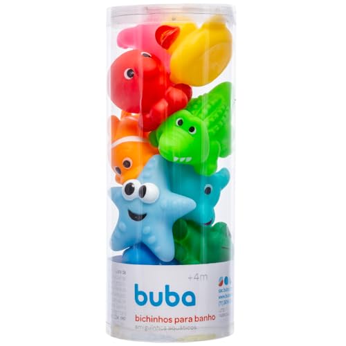 Buba, Bichinhos Para Banho Amiguinhos Aquaticos - 10 Un