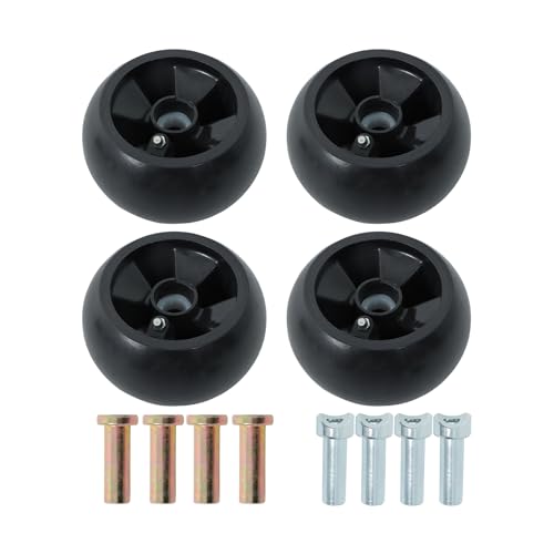 ALL-CARB 4 Set of Deck Wheel Kit AM125172 Replacement for John Deere 48 54 60 62 72 Deck Lawn Mowers