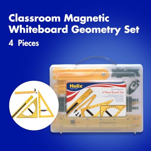Helix Whiteboard-Lineal X24050, magnetisch, 60 cm Set gelb