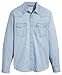 Produktbild Levi's Herren Barstow Western Standard Hemd,Burnett Light Chambray,M