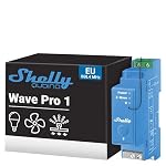 Shelly – Shelly Wave Pro 1 | Professioneller 1-Kanal Z-Wave DIN-Schie