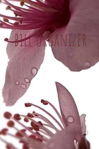 Bill Organizer: Floral 6x9 Bill Organizer