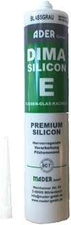 Silikon Premium Pergamon Profi-Silicon pilzhemmend gegen Schimmel Kartusche 310ml Abdichtung Fliesen Sanitär