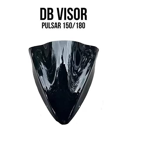 Image of PA DB Visor Compatible for Pulsar 150 /180 (Black)