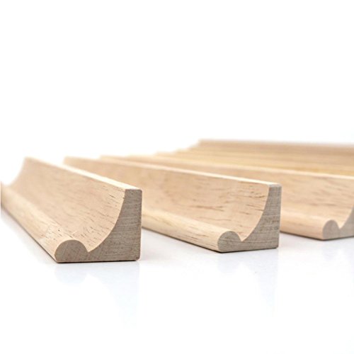 Set de 400 fichas de letras de madera para juegos de mesa miniatura 3