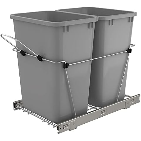 Rev-A-Shelf Double 35 Quart Pull-Out Waste Containers Cover
