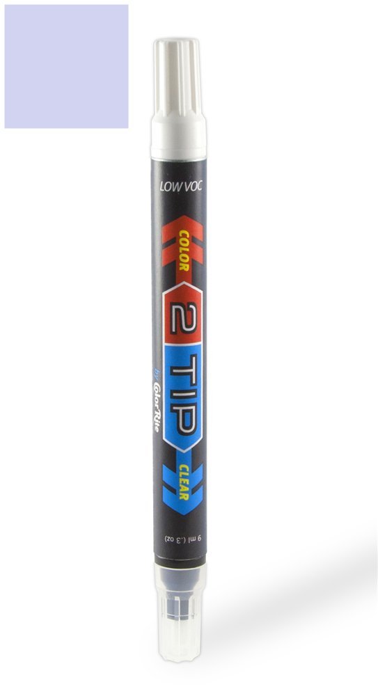 2Tip for Suzuki Kizashi Automotive Touch-up Paint - Glacier Blue Pearl Clearcoat ZPM - Value Package