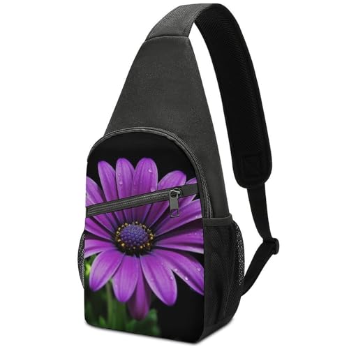 Mochila tipo bandolera blanca para deporte y uso casual