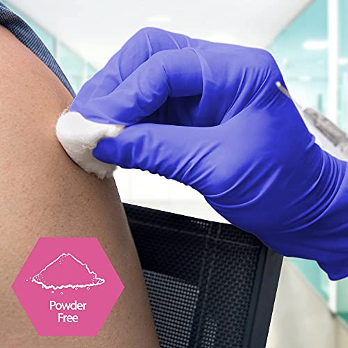 Medpride Powder-Free Nitrile Exam Gloves, X-Large (Pack Of 100) #TOP4