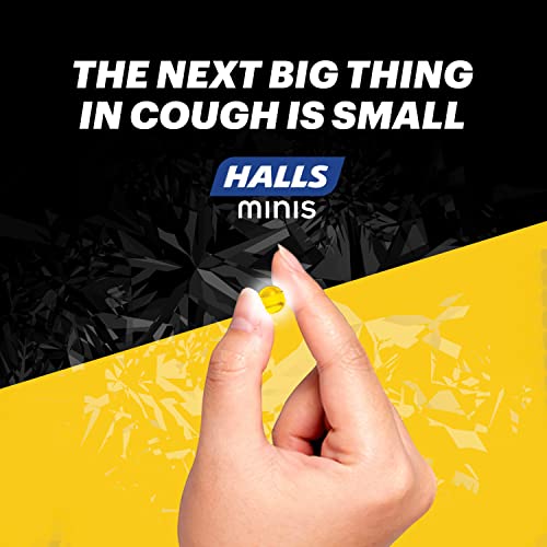 Halls Minis Honey Lemon Flavor Sugar Free Cough Drops, 24 Count (Pack Of 8) #TOP12