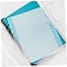 DIYEAH 100pcs Plastic Binder Covers Lightweight Reusable Document Sleeves for Planners Journals and Sheet Music Easy to Clean and Flexible Design