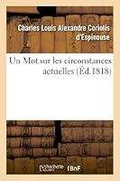 Un Mot Sur Les Circonstances Actuelles 2012983952 Book Cover