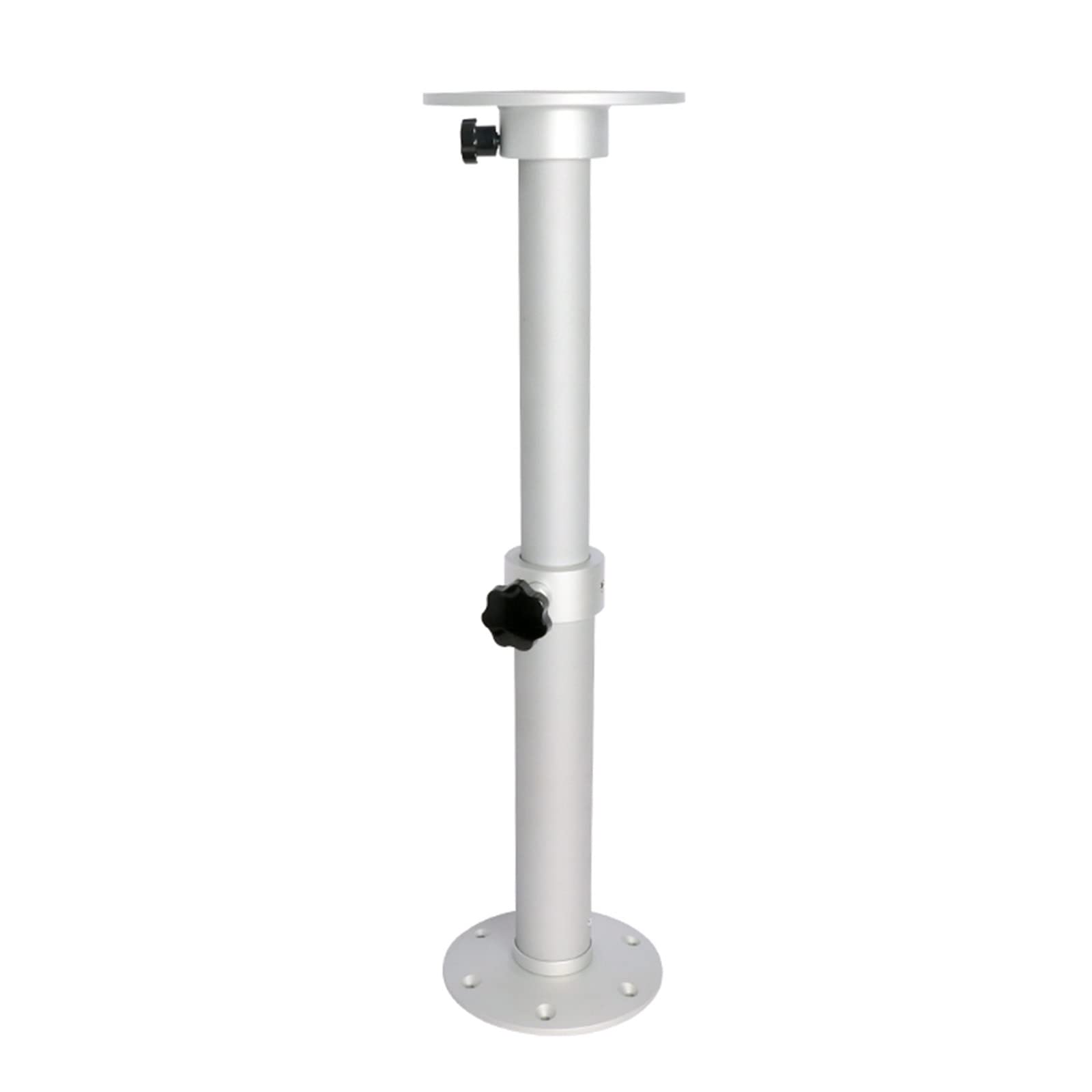 Soporte de mesa para caravanas de aleación de aluminio con kit de base desmontable