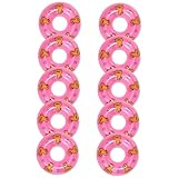 MOLUCKFU 10 Stück Teiliges Mini-schwimmring Hochwertigem PVC Niedliche Mini-deko für Puppenhäuser...