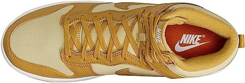 Nike Mens Dunk Hi Retro PRM Team Gold/Wheat Gold Size 10.5 | Image 2