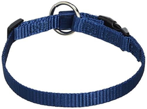 Nobby Halsband Classic, Blau L: 20-35 cm, B: 10 Mm, 1 Stück