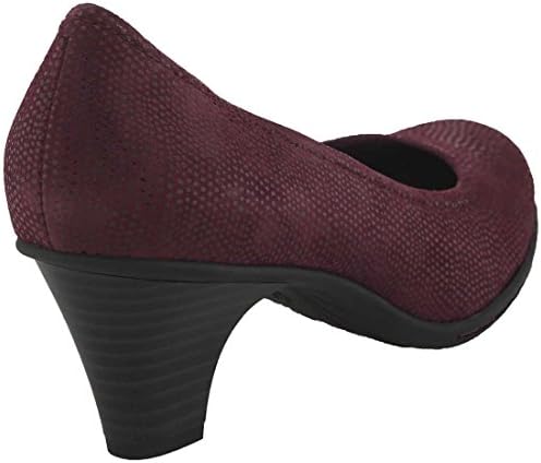 Earth Women's Burgundy Print Suede Bijou 12 Medium US | Image 2