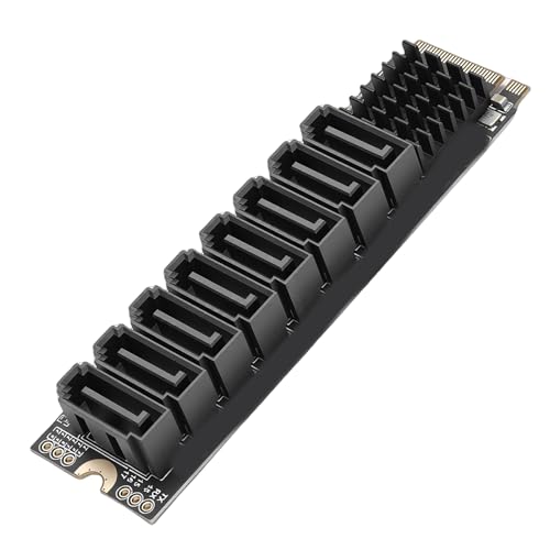 Adaptador M.2 para ampliar almacenamiento en servidores domésticos con disipador térmico Naroote 3