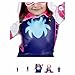 Jazwares GHOST-SPIDER Gwen Stacy Marvel Spidey & His Amazing Friends Halloween Costume with Hooded Jumpsuit & Fabric Mask (TODDLER (3T-4T))